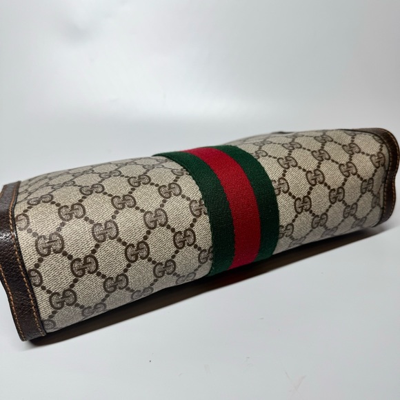 Gucci Ophidia Sherry Line Supreme GG Monogram Clutch Crossbody Bag - Picture 8 of 14